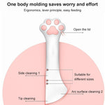 Pet Canned Spoon Jar Opener Puppy FeedingMixing Wet Dry Cat Dog Accessories FeederShovel Tableware Multifunction Pet CannedSpoon Jar Opener Puppy