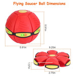 4 Pack Flying Saucer Ball Electric Colorful Flying Toy UFO Ball With LED Lights For Pet Children Outdoor Toy