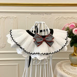 Lace Bow Pet Collar Elegant Neck Accessory For Cats Small Dogs Handcrafted Bowtie Luxury Pet Gift