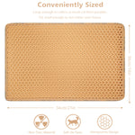 Double Layer Rice Shaped Cat Litter Pad