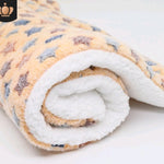 Cute Cat Blankets Dog Pet Mat