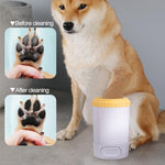Pet Care Second Generation Semi-Automatic No-Electric Dog Paw Cleaner Effectively Cleans Dog Paws
