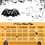 Dog Halloween Costumes Dog Bat Costume Cool Luminous Skeleton Bone Bat Wings Pets Cosplay Costumes Dress Up Apparel For Small Medium Large Cats And Dogs