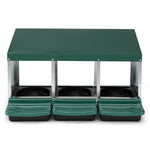 3-compartment Chicken Feeding Trough