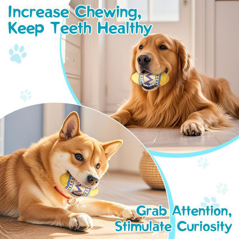 Easter Egg Toys For Pet GREEN And RED Interactive Dog Egg Toy Short-Term Play Design For Aggressive Chewers, Chew Toy With Sounds Modules Squeaky Dog Toy For Small And Medium Dogs, H