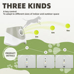 Only Supports Self Pickup  Automatic Dog Ball Launcher, Indoor Outdoor Interactive Dog Toy With Three Launch Ranges, Includes 6 Mini Tennis Balls And A Data Cable