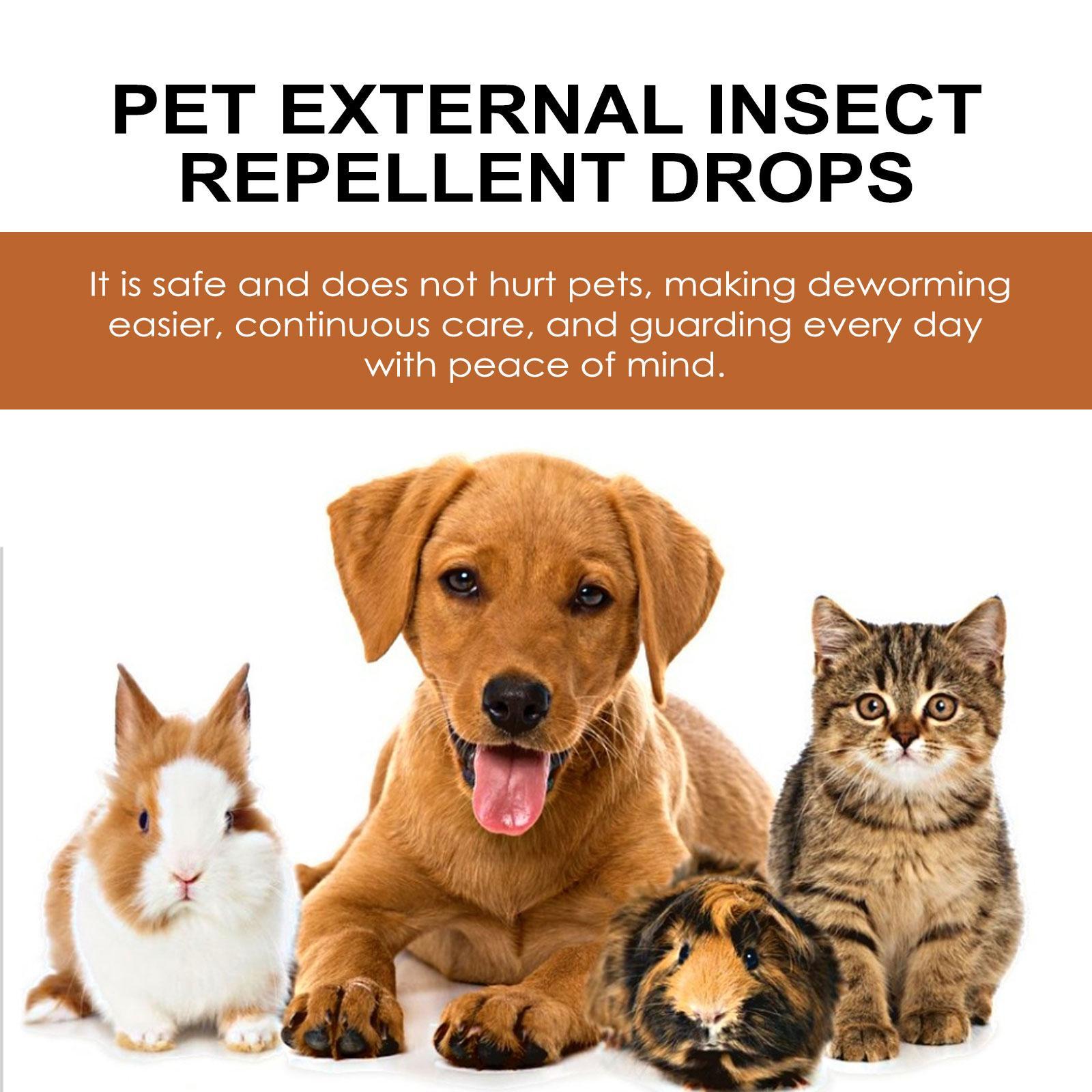 Igbang Pet External Deworming Drops For Cats And Dogs To Remove Ticks And Fleas