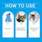 Yegebang Cat Cleaning Mousse Mild Non-irritating Pet Cleaning Foam