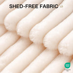 MEWOOFUN Donut Dog Bed For Small Dogs - Calming Round Fluffy Pet Bed With Non-Slip Bottom, Washable Puppy & Kitten Bed 25x25x7 Inch, Cream