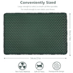 Double Layer Rice Shaped Cat Litter Pad