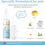 Universal Pet Steam Brush For Cats And Dogs 3-in-1 Spray Hair Removal Comb With Waterless Shampoo And Ear Towel,Tiktok, Amazon, Walmart Banned