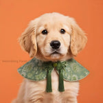 Dog Cat Collar Dog Cat Bandana Handcrafted Luxury Pet Shoulder Cape Artisan Cloud Collar For Cats Small Dogs Designer Neck Wrap Bib Scarf The Cloud Collar Handcrafted Designer Cape For Cats Small Dogs