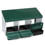 3-compartment Chicken Feeding Trough