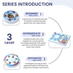 PETMARVEL Interactive Puzzle Game Dog Toy, Level 1-3