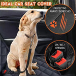 Orange Single-layer Hard Board Rear Seat Pet Travel Car Pet Mat Pet Car Bed