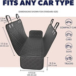 Orange Single-layer Hard Board Rear Seat Pet Travel Car Pet Mat Pet Car Bed