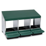 3-compartment Chicken Feeding Trough