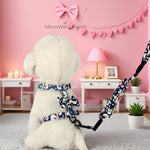 Japanese Style Pet Harness And Leash Set Adjustable Vest For Cats And Small Dogs Safe Comfortable Stylish Outdoor Wear Handcrafted Luxury Gift